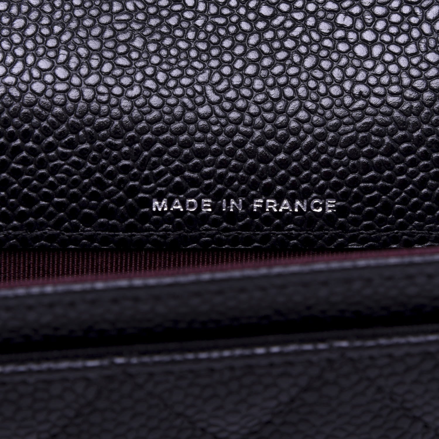 Chanel Caviar Quilted Flap Card Holder Wallet Black 7 of 8