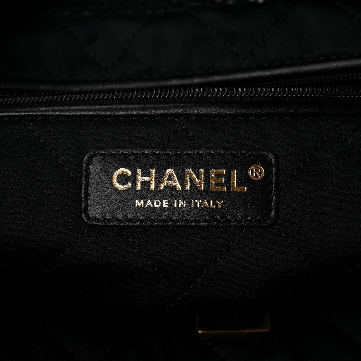 Chanel Shiny Caviar Quilted Chanel 22 Black 7 of 11