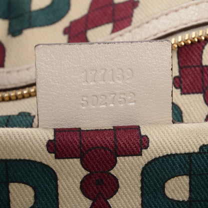 Gucci Monogram Medium Indy Hobo Ivory 9 of 9