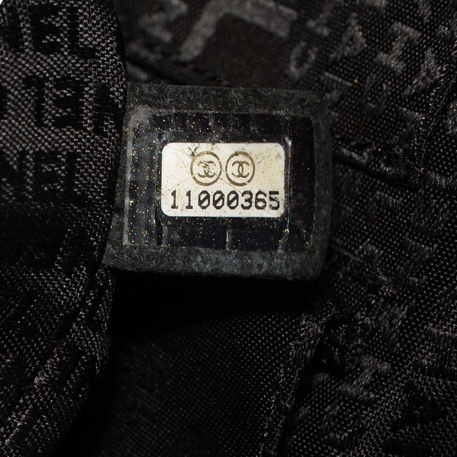 Chanel Vinyl XL Coco Cabas Black 7 of 8