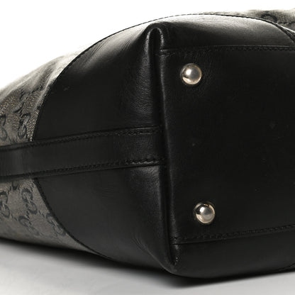Gucci Crystal Monogram Bucket Tote Black 8 of 19