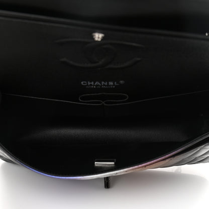 Chanel Calfskin Quilted Ombre Medium Double Flap Black 5 of 13