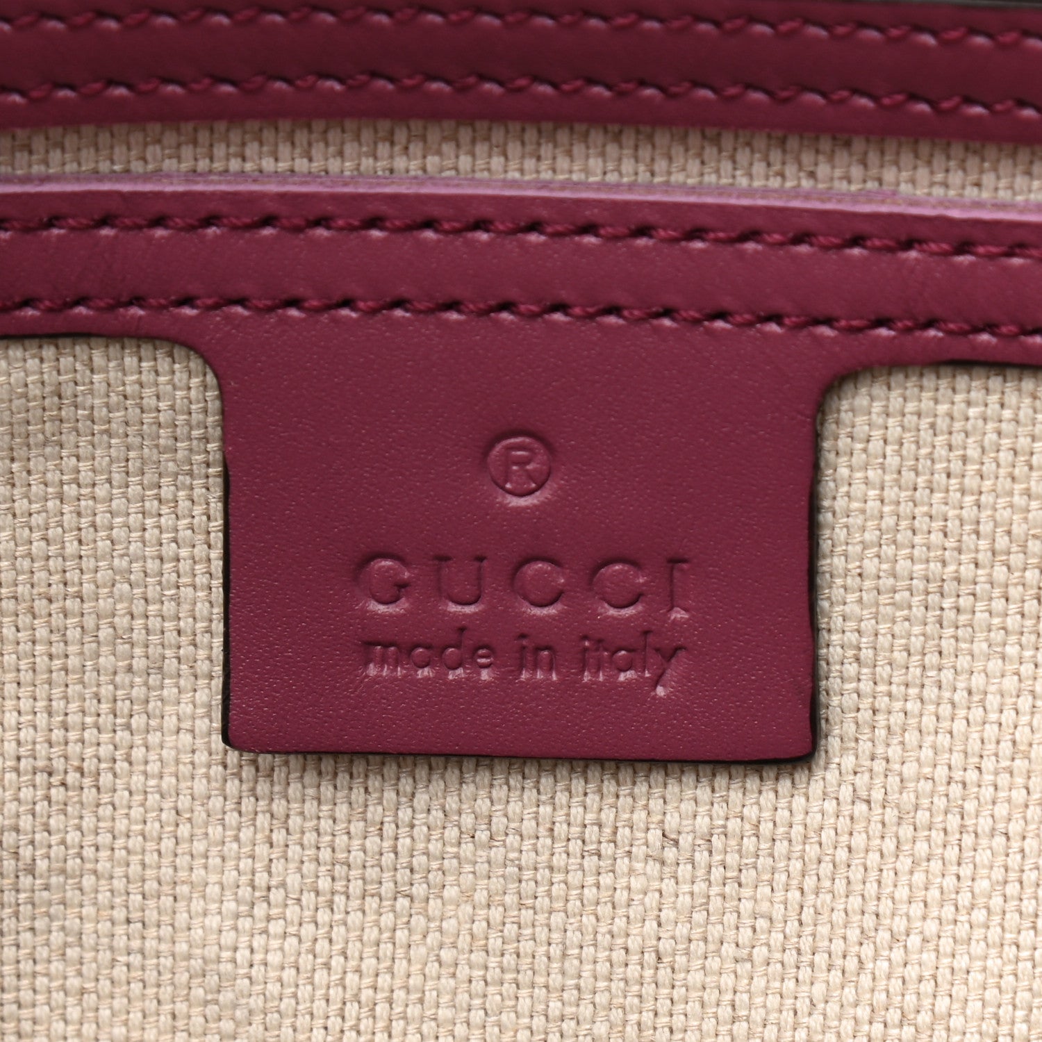 Gucci GG Supreme Monogram Selleria Calfskin Medium Carry On Duffle Bag Beige Ebony Peonia Flower 6 of 9