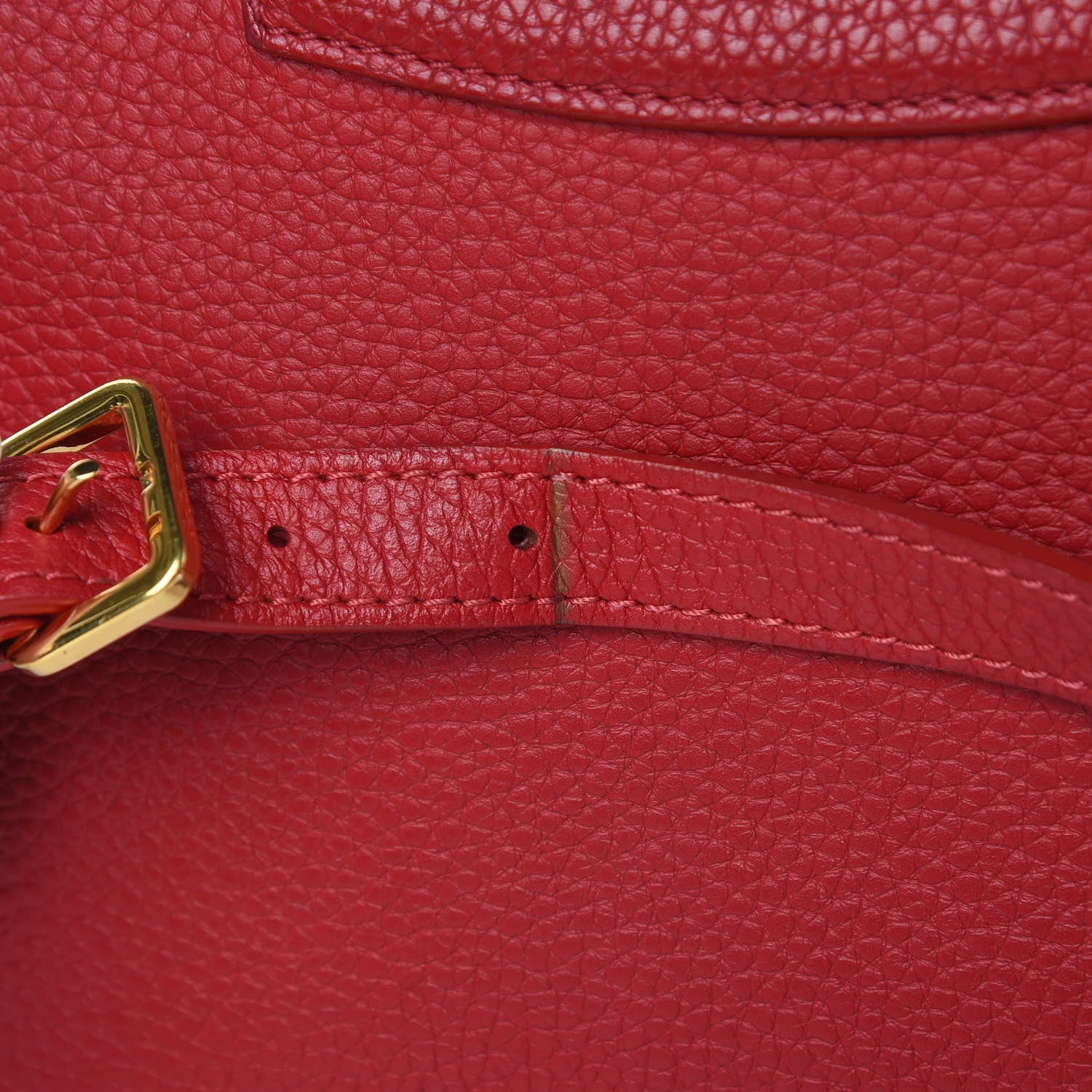 Louis Vuitton Taurillon Capucines BB Rubis 11 of 11