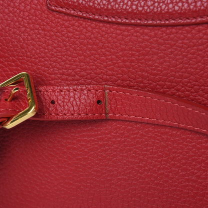 Louis Vuitton Taurillon Capucines BB Rubis 11 of 11