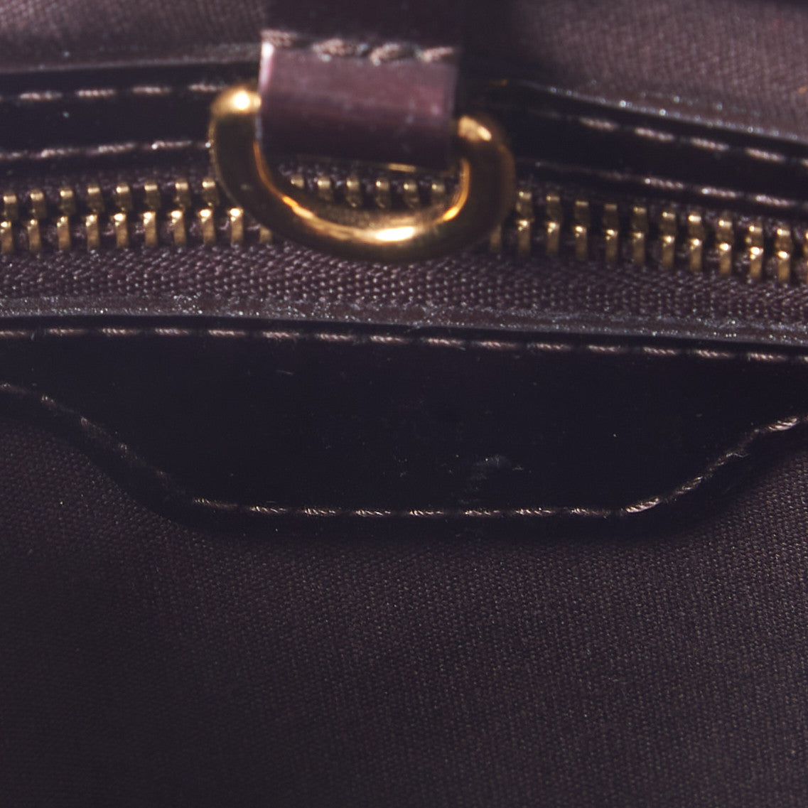 Louis Vuitton Vernis Wilshire PM Amarante 9 of 9