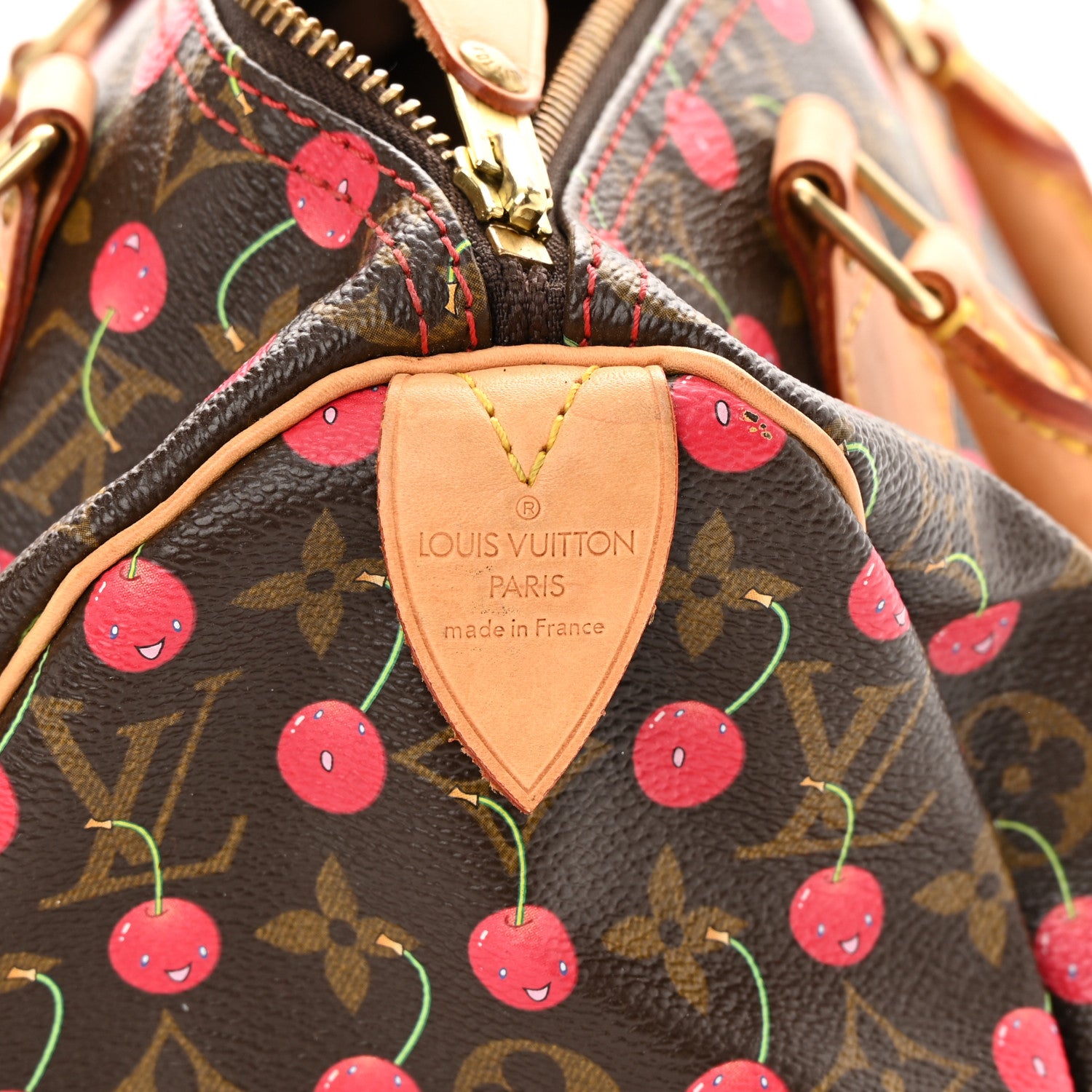 Louis Vuitton Monogram Cerises Speedy 25 6 of 19