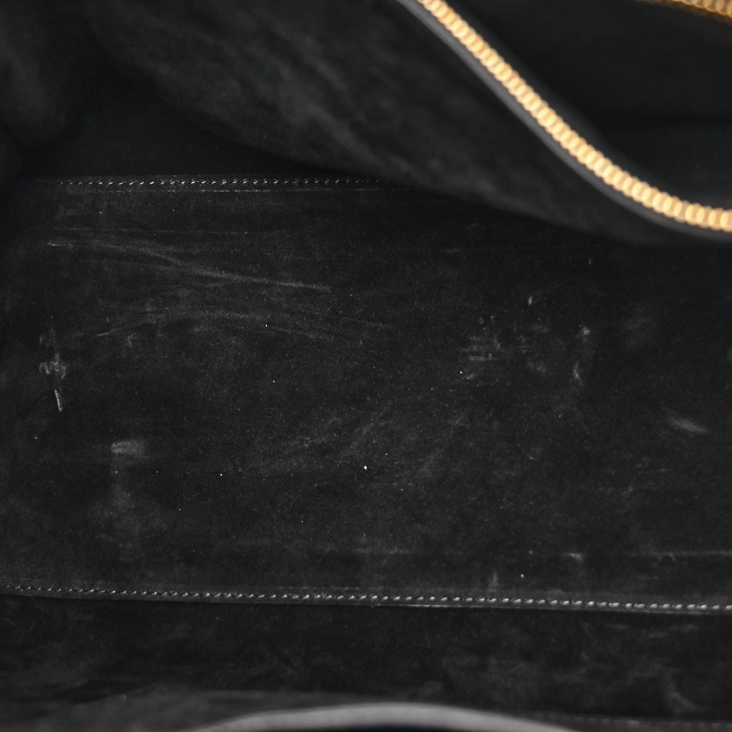 Celine Supple Calfskin Medium Appoline Black 9 of 12