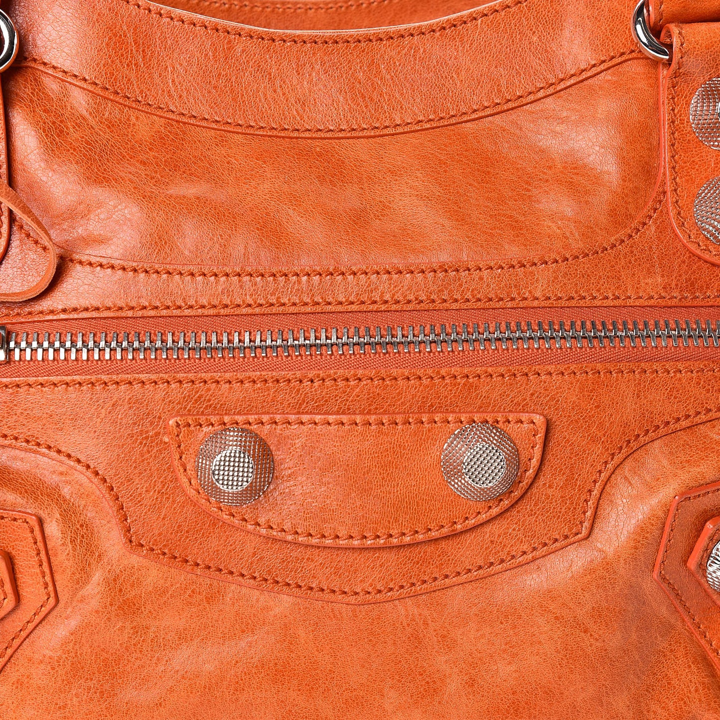Agneau Giant 21 Silver Hardware City Mandarine