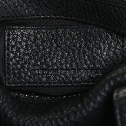 Alexander Wang Pebbled Lambskin Rocco Black Pale Gold Hardware 10 of 11