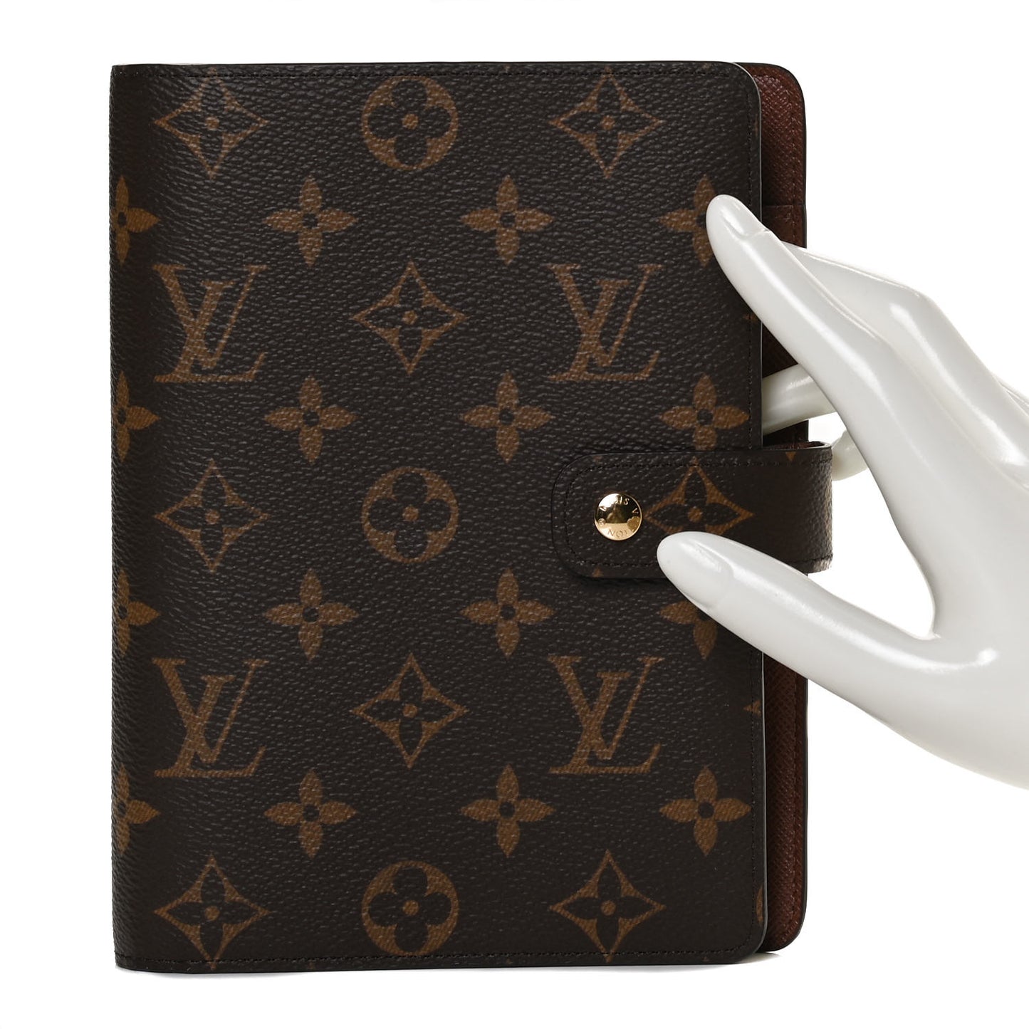 Monogram Medium Ring Agenda Cover