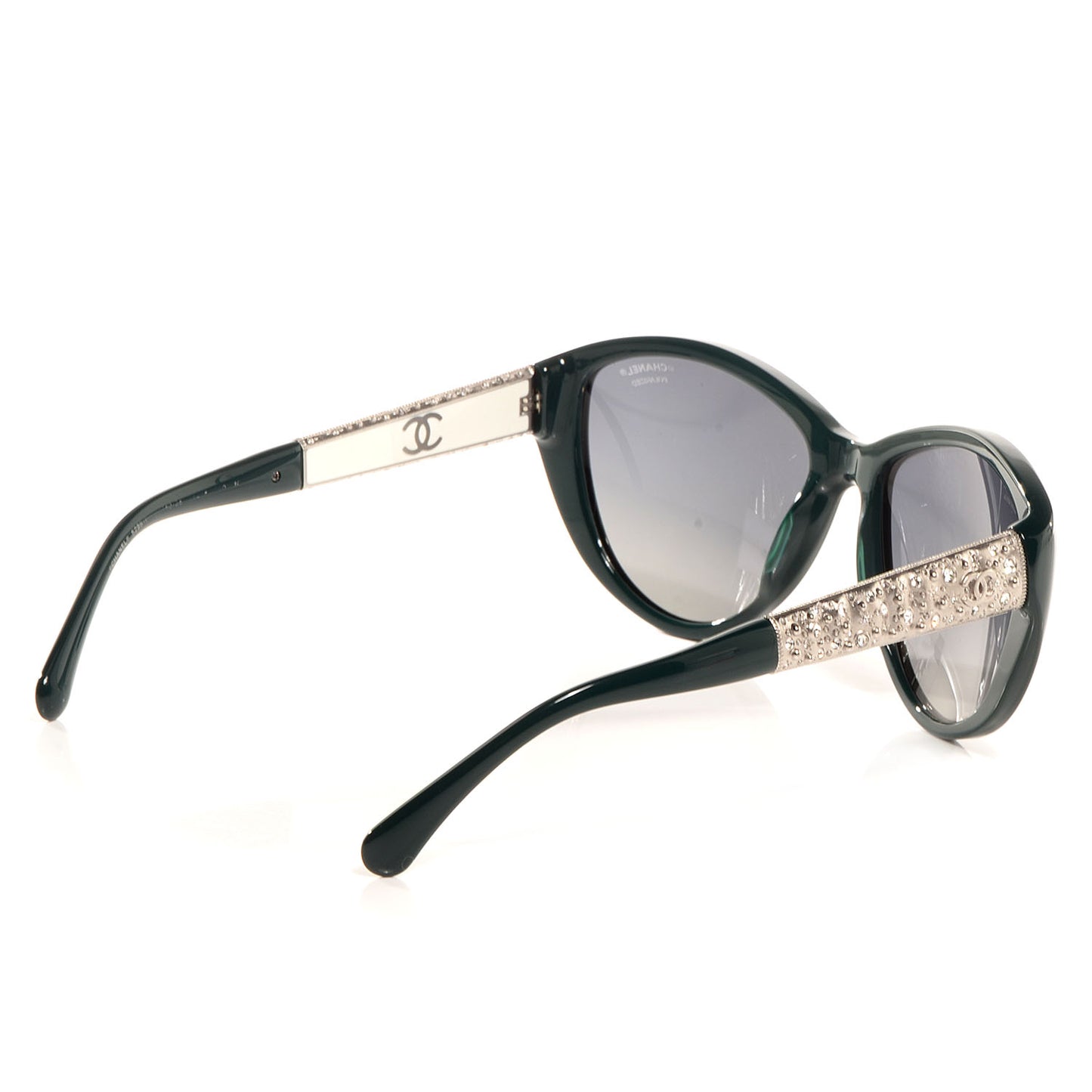 Cat Eye Bijoux Sunglasses 5298 B Green