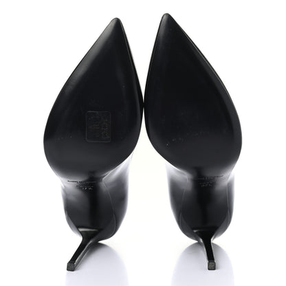 Saint Laurent Patent Classic Paris 105 Escarpin Pumps 37.5 Black 5 of 9