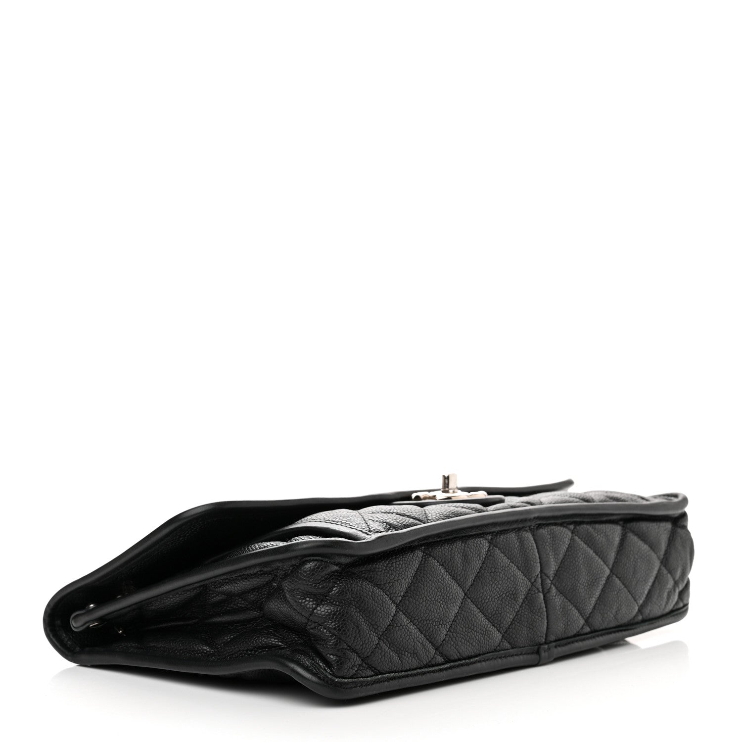 Chanel Caviar Quilted Large French Riviera Flap Black 4 of 13