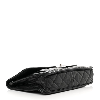Chanel Caviar Quilted Large French Riviera Flap Black 4 of 13