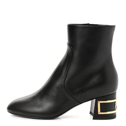 Louis Vuitton Calfskin Bliss Ankle Boots 37 Black 1 of 8