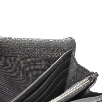 Prada Vitello Daino Flap Continental Wallet Marmo 7 of 9