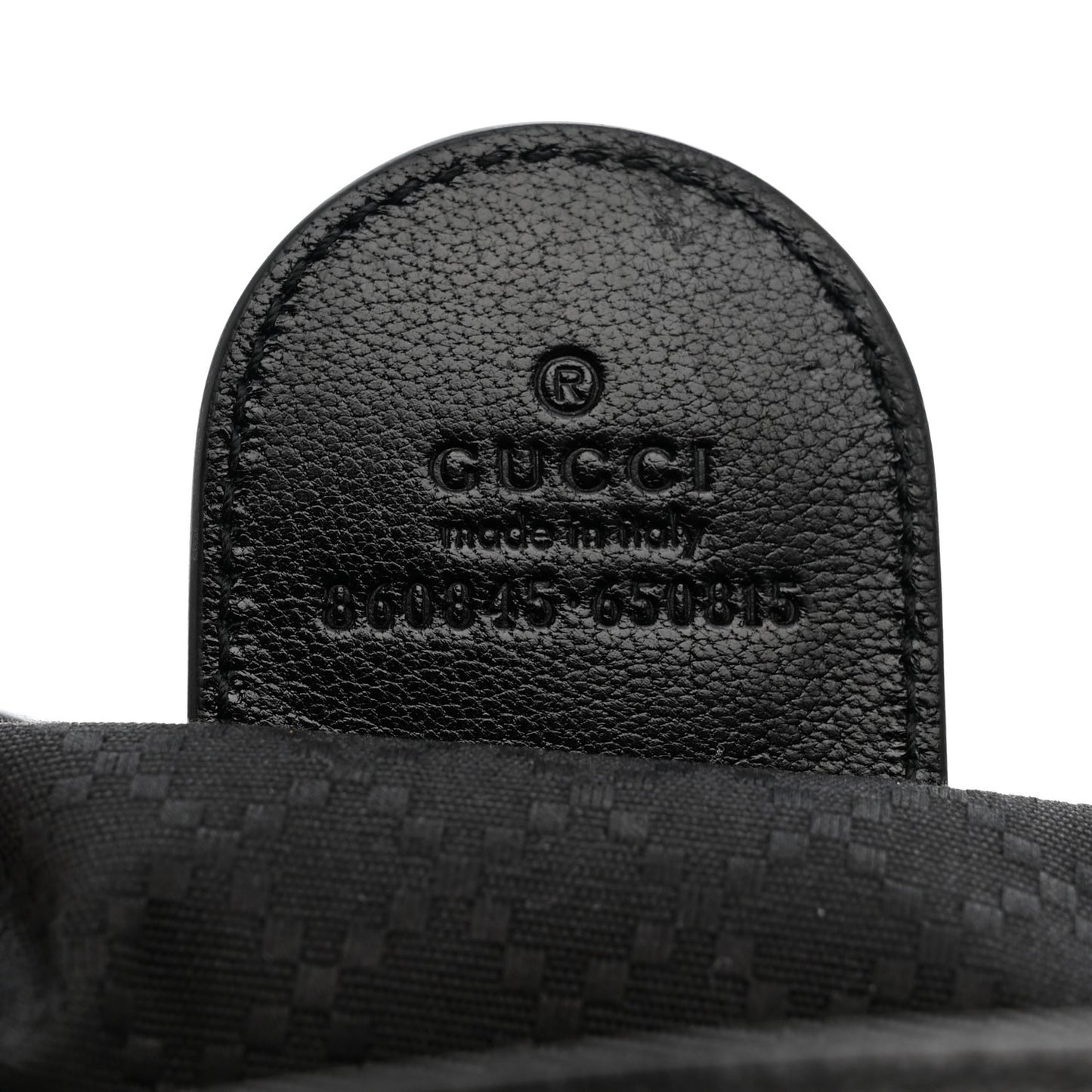 Denim GG Monogram Web Small Giglio Tote Black