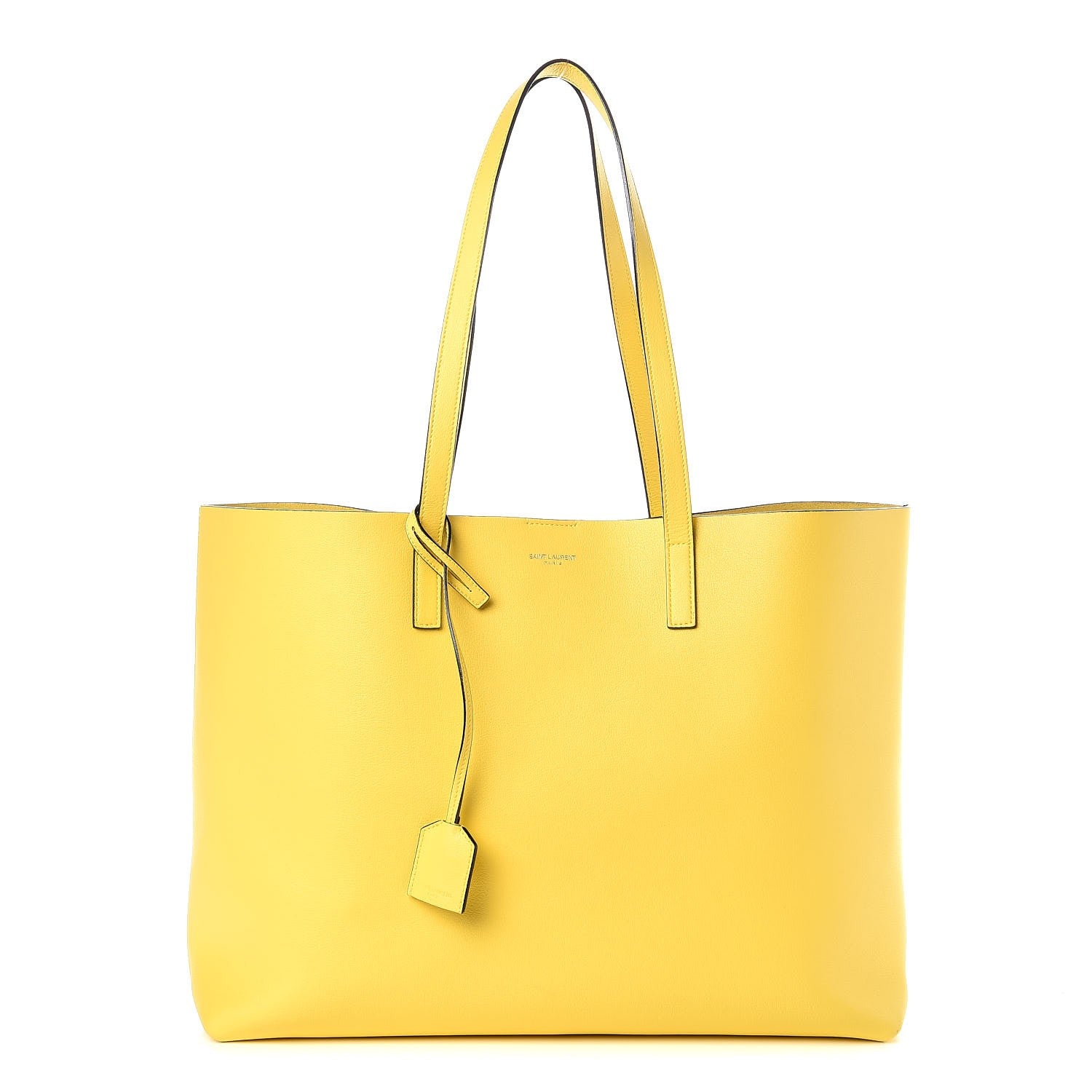 Saint Laurent Calfskin Large Shopping Tote Soleil 1 of 12