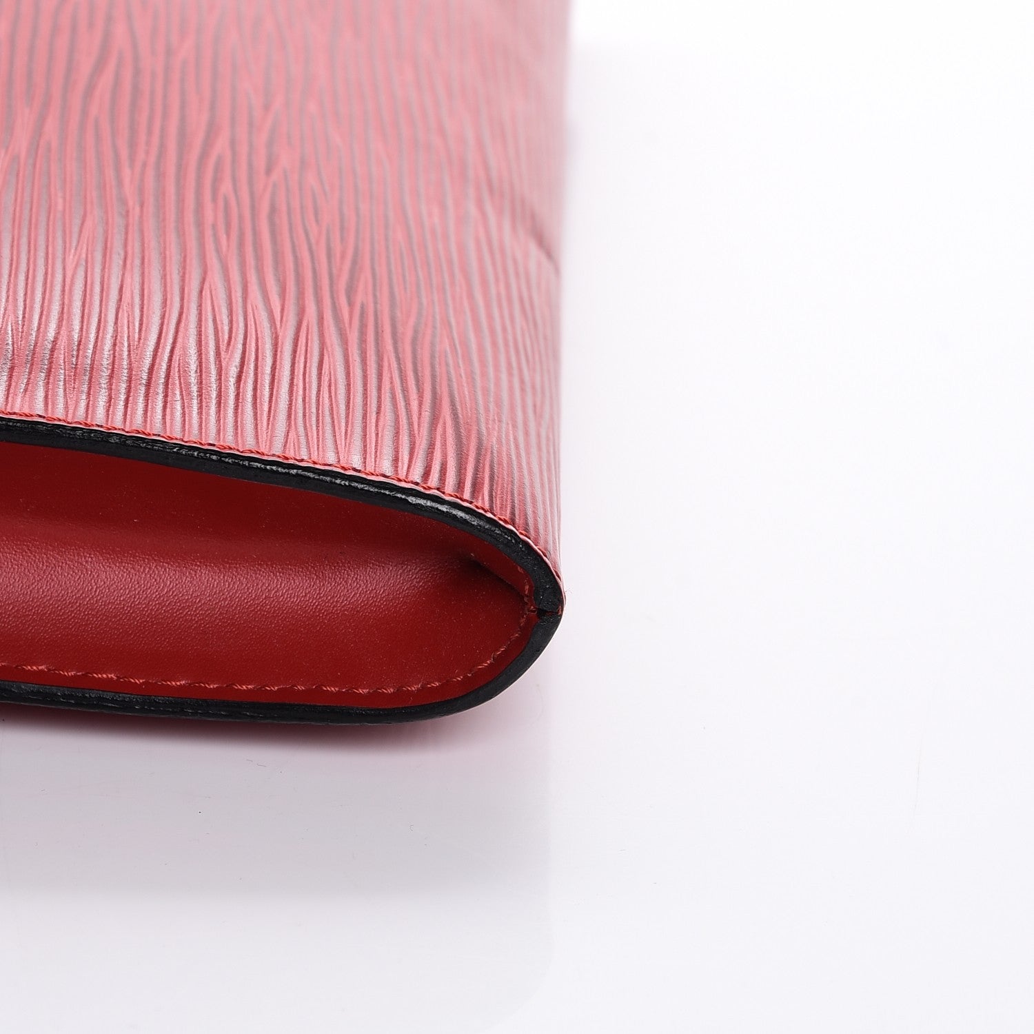 Louis Vuitton Epi Pochette Accessories 24 Castillan Red 8 of 10