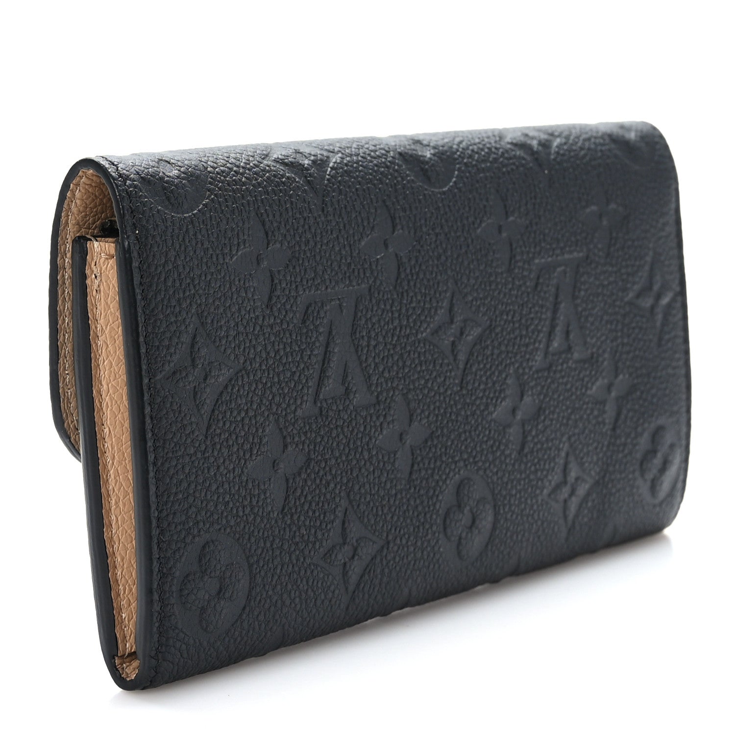 Louis Vuitton Empreinte Emilie Wallet Black Dune 3 of 6