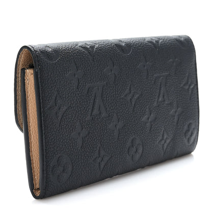 Louis Vuitton Empreinte Emilie Wallet Black Dune 3 of 6