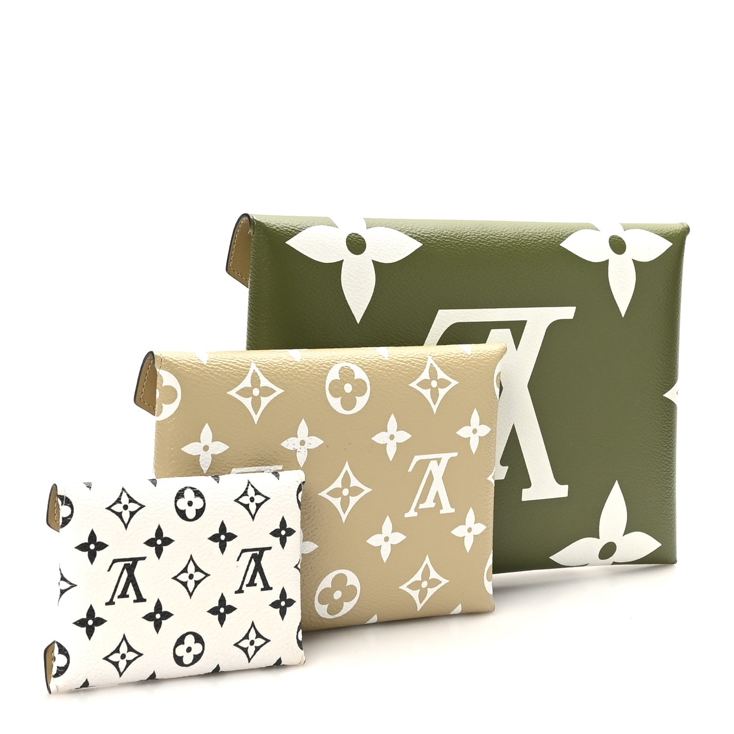 Louis Vuitton Monogram Giant Kirigami Pochette Set 3 of 9