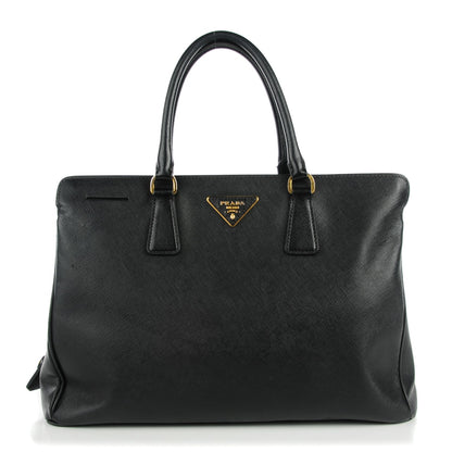 Prada Saffiano Lux Tote Nero Black 1 of 8