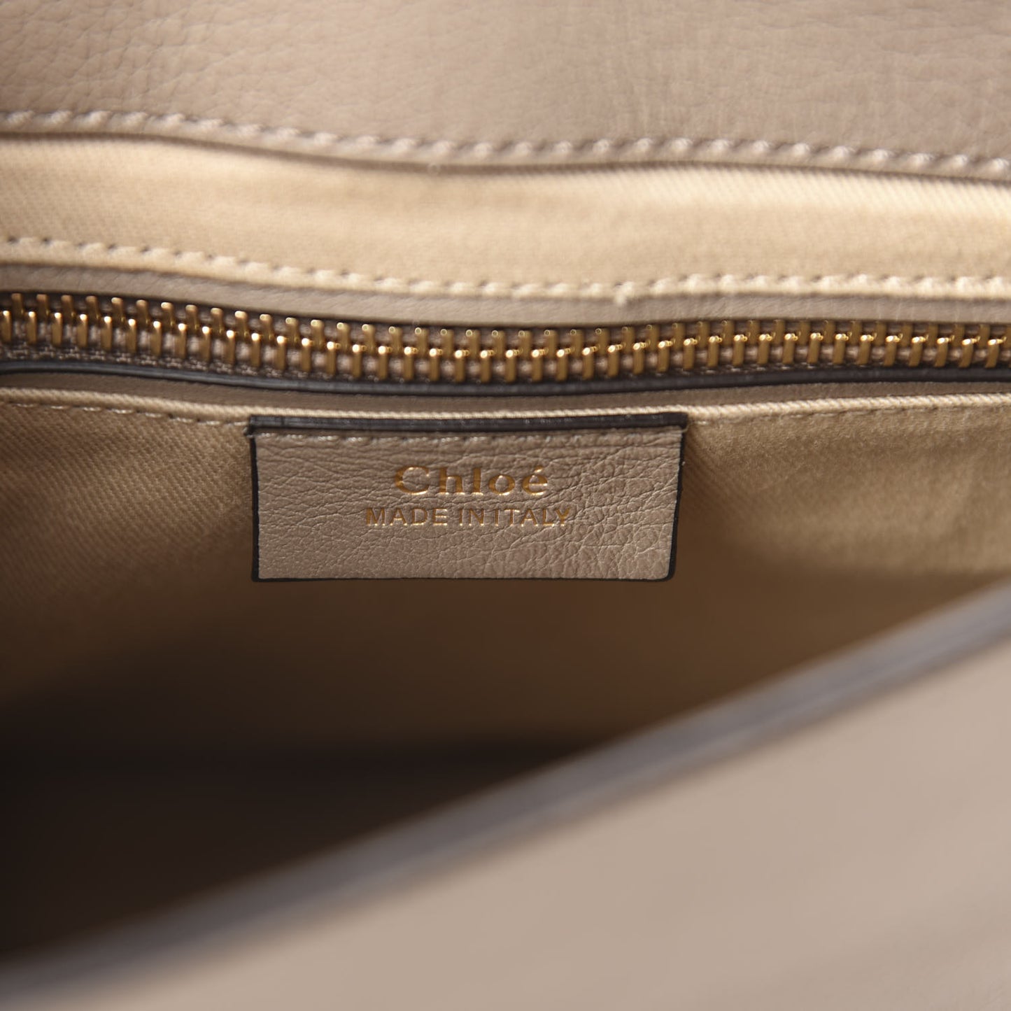 Suede Calfskin Small Faye Backpack Motty Grey