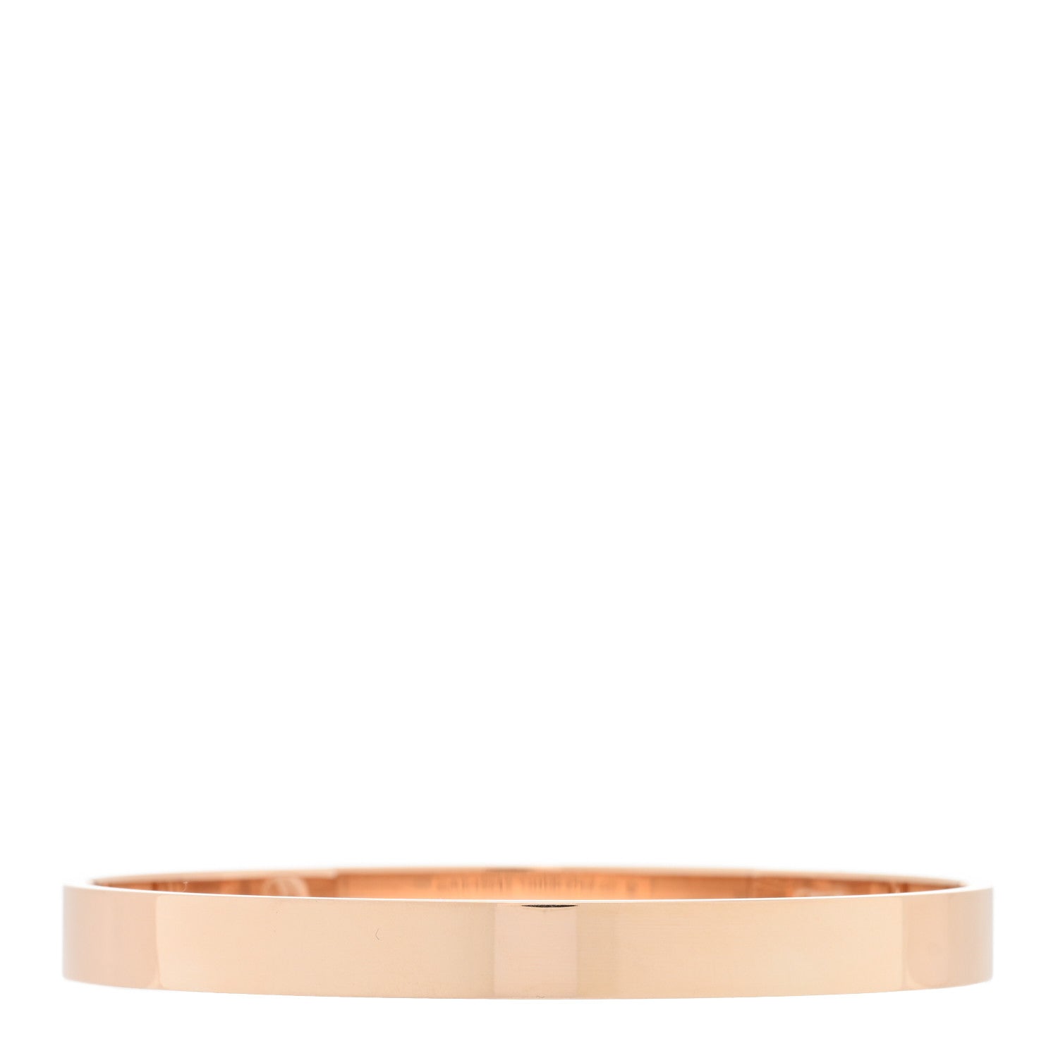 Hermes 18K Rose Gold Diamond PM Collier De Chien Pave Bracelet SH 2 of 4