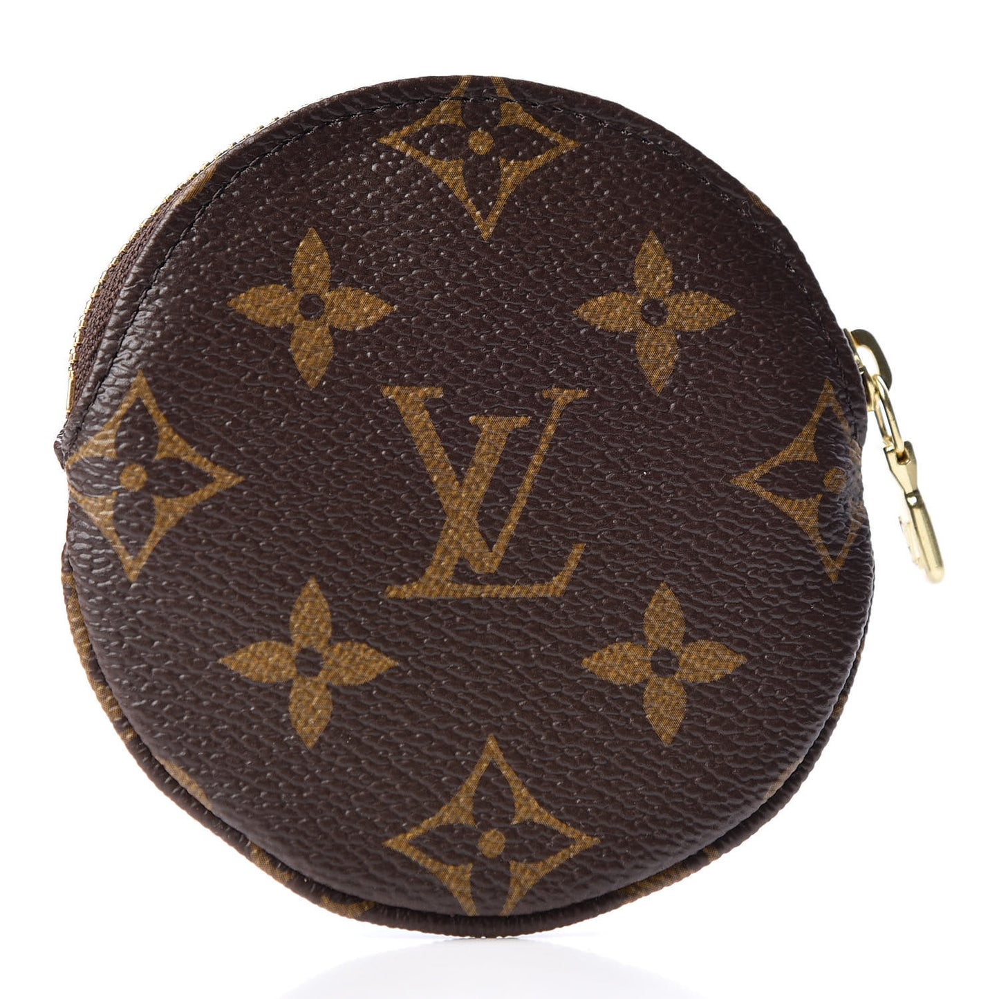 Monogram 2019 Christmas Animation Round Coin Purse Blue