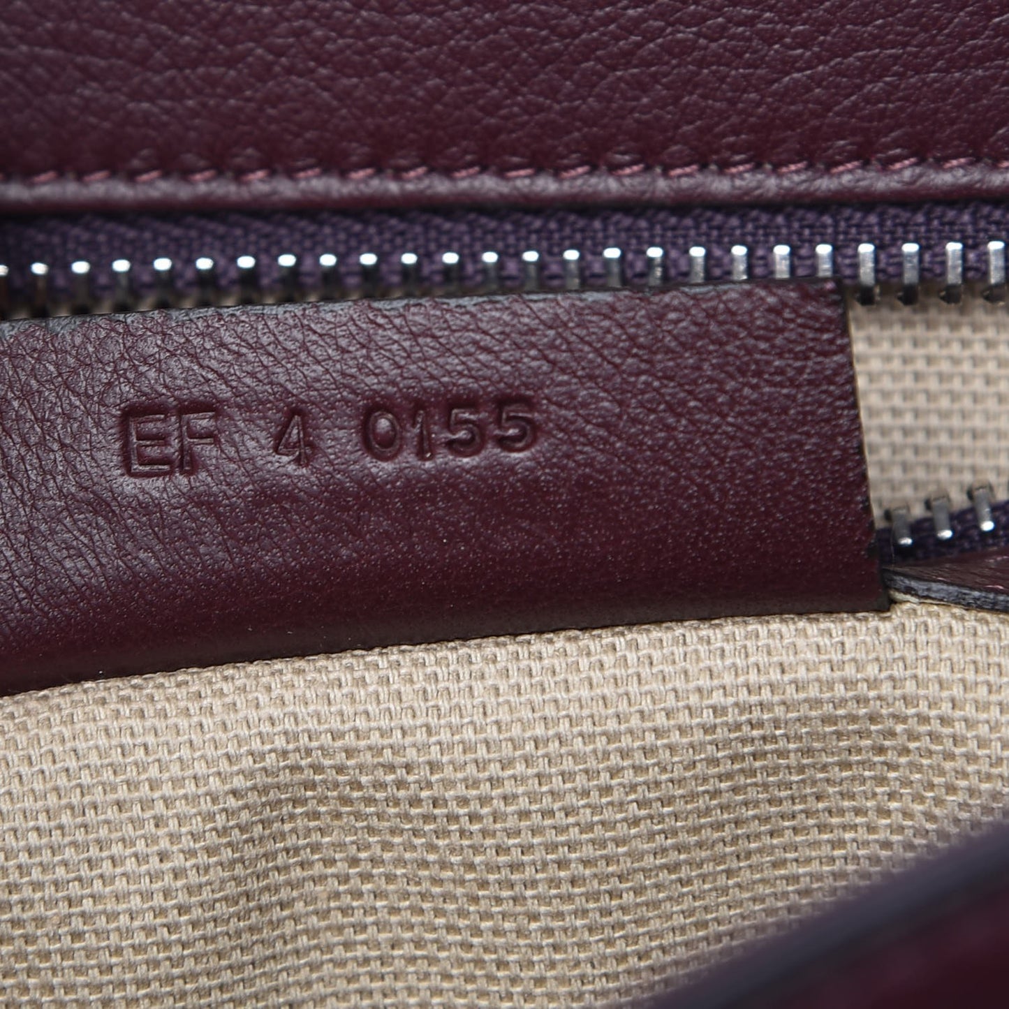 Grained Calfskin Medium Pandora Pure Flap Bag Oxblood