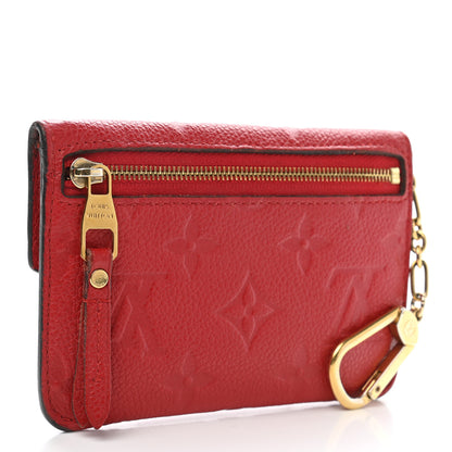 Louis Vuitton Empreinte Key Pouch Cherry 3 of 10