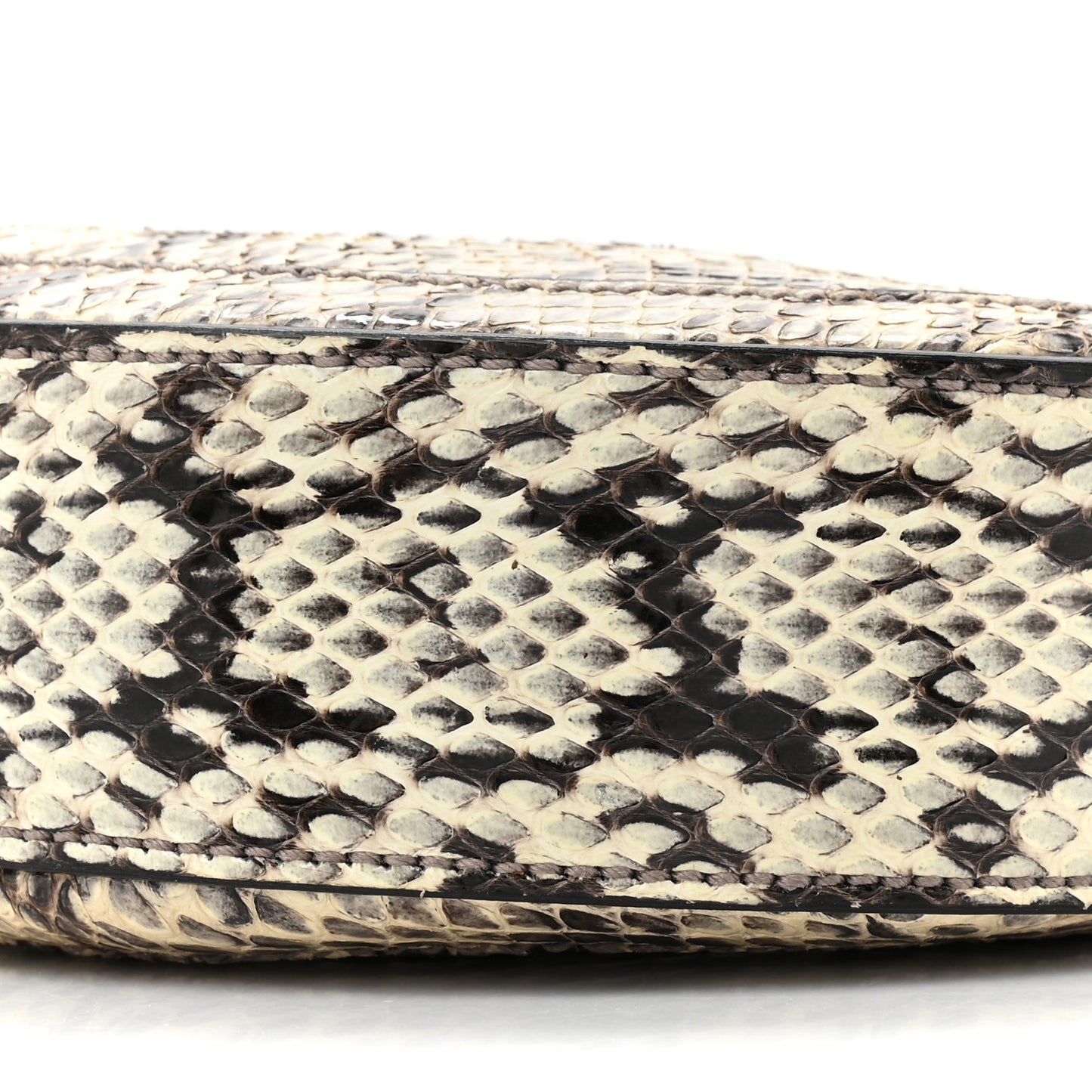Snakeskin GG Ophidia Round Crossbody Bag Roccia