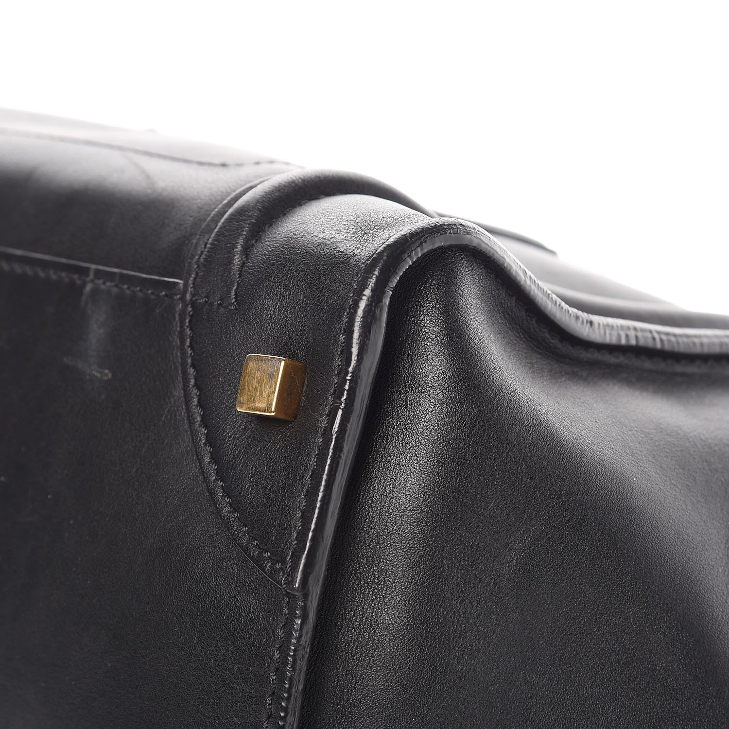 Celine Smooth Calfskin Mini Luggage Black 26 of 27