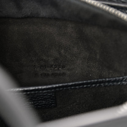 Celine Drummed Calfskin Nano Luggage Black 7 of 12