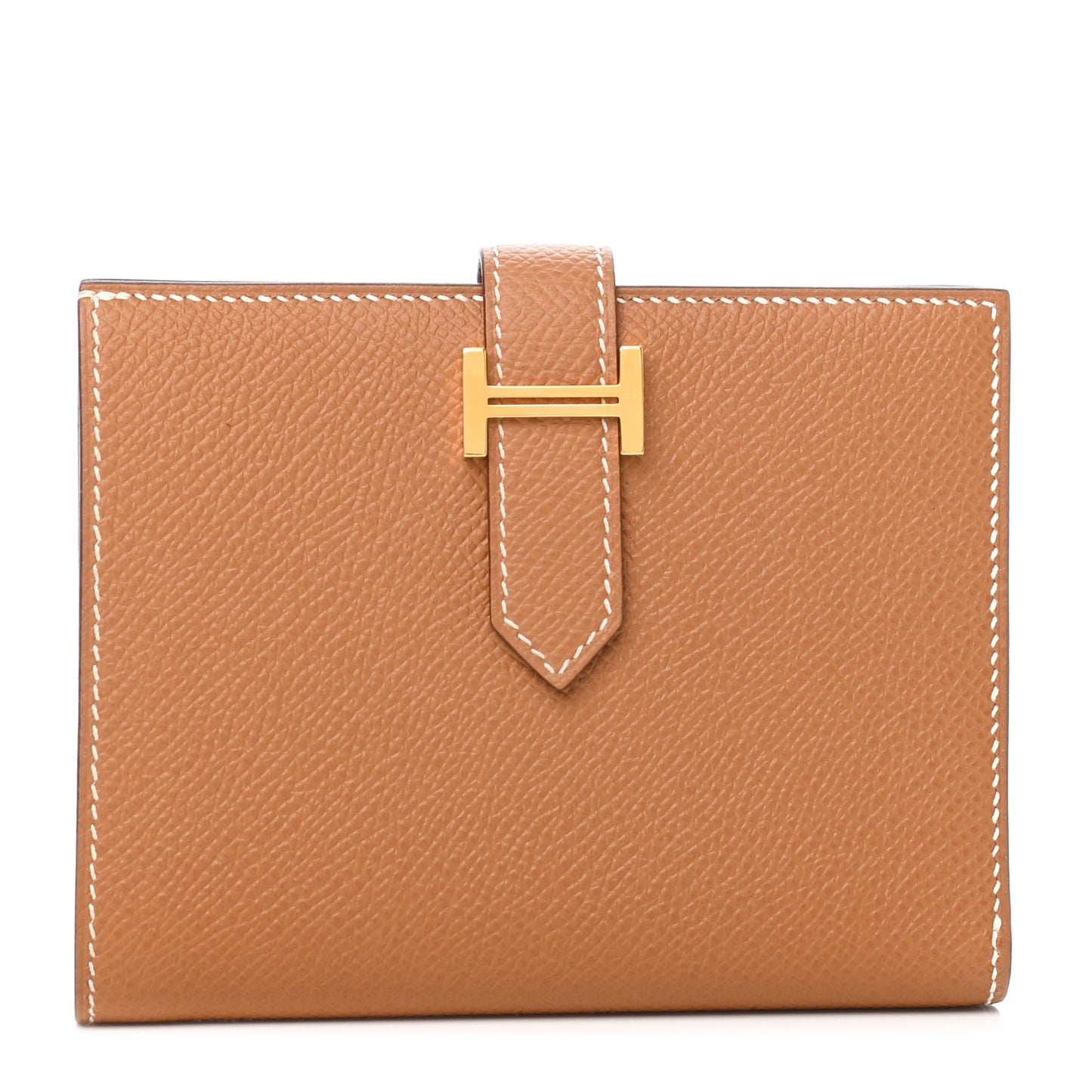 Epsom Bearn Compact Wallet Gold