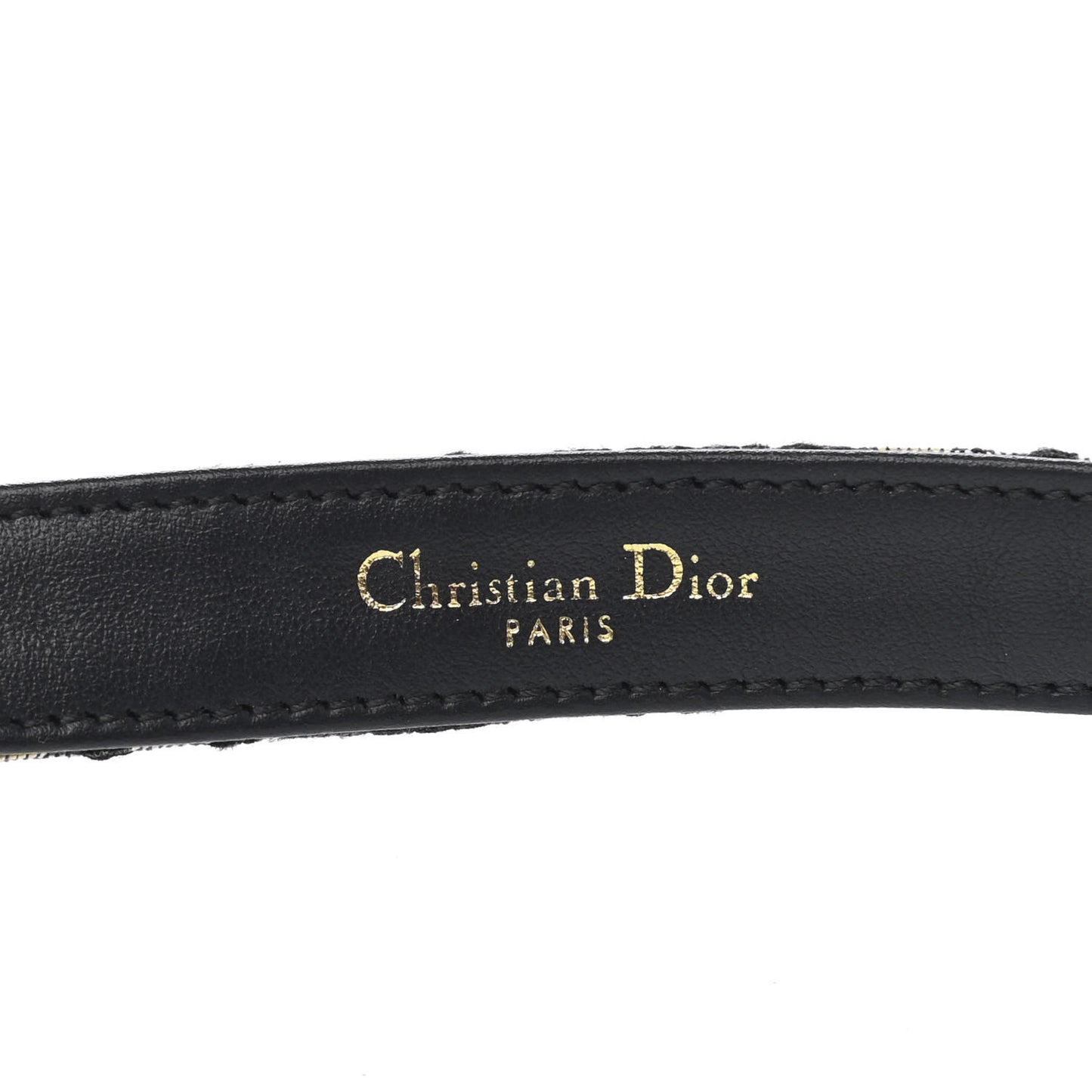Jacquard Oblique 20mm Saddle Belt 75 30 Blue