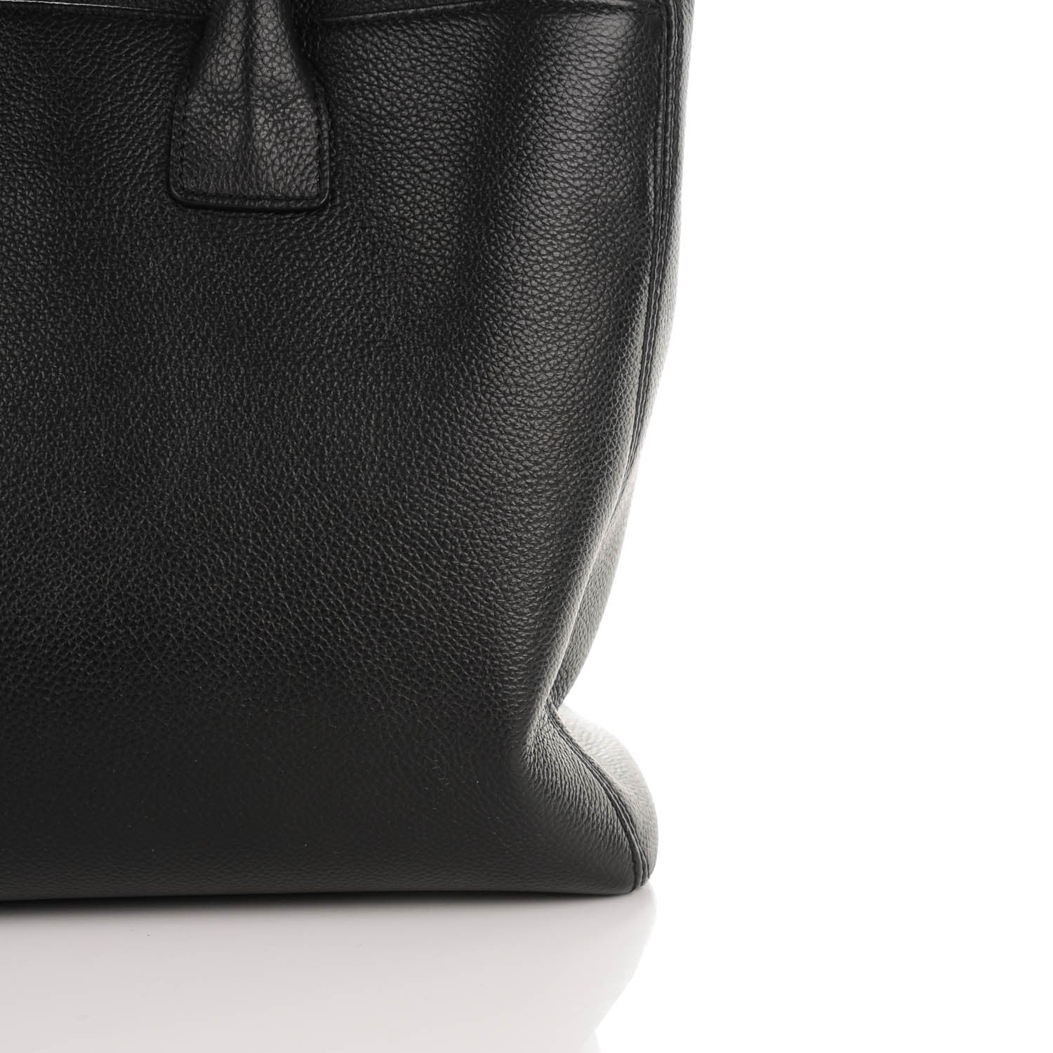 Chanel Calfskin Cerf Executive Shopper Tote Black 8 of 8