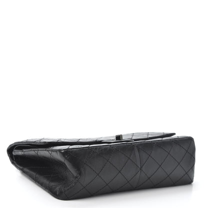 Chanel Aged Calfskin Quilted 2.55 Reissue 226 Flap So Black 3 of 10