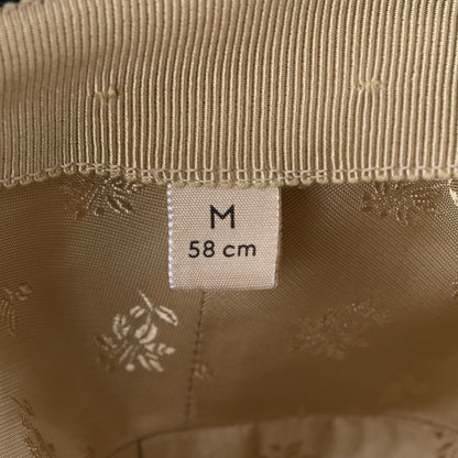 Gucci Washed Jacquard Denim Nappa GG Monogram Oscar Bucket Hat M Denim Cuir 9 of 11