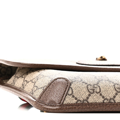 Gucci GG Supreme Monogram Neo Vintage Web Belt Bag Brown 9 of 10