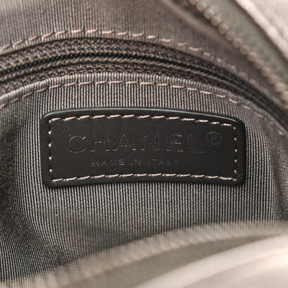 Chanel Calfskin Business Trip Vertical Camera Case Silver 6 of 11