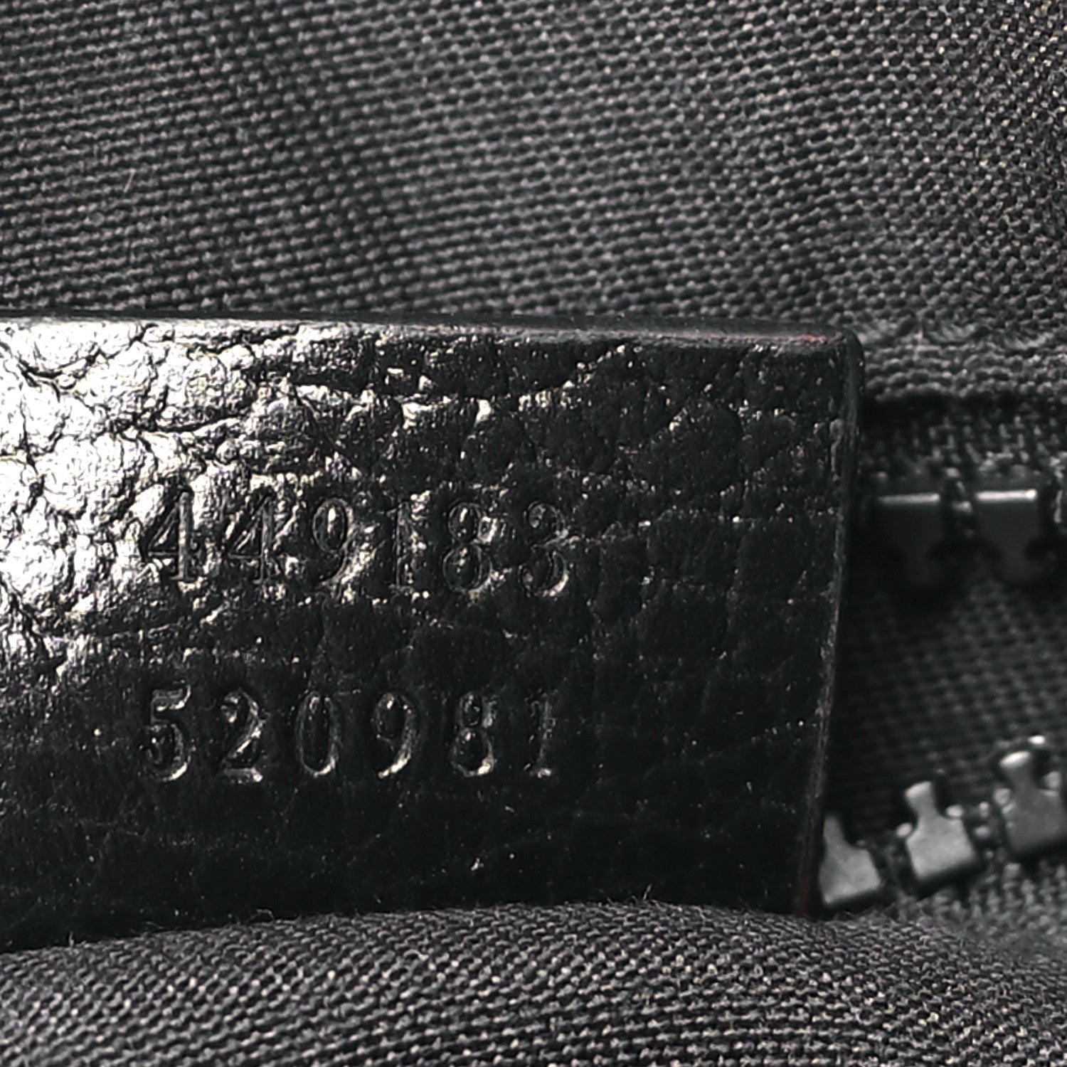 Gucci Nylon Monogram Mini Flat Messenger Bag Black 7 of 9