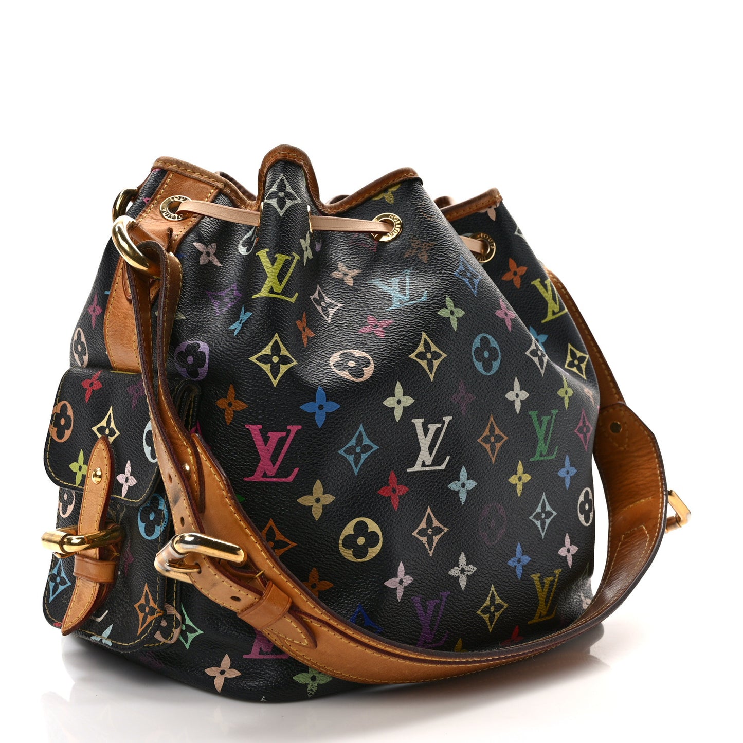 Monogram Multicolor Petit Noe Black