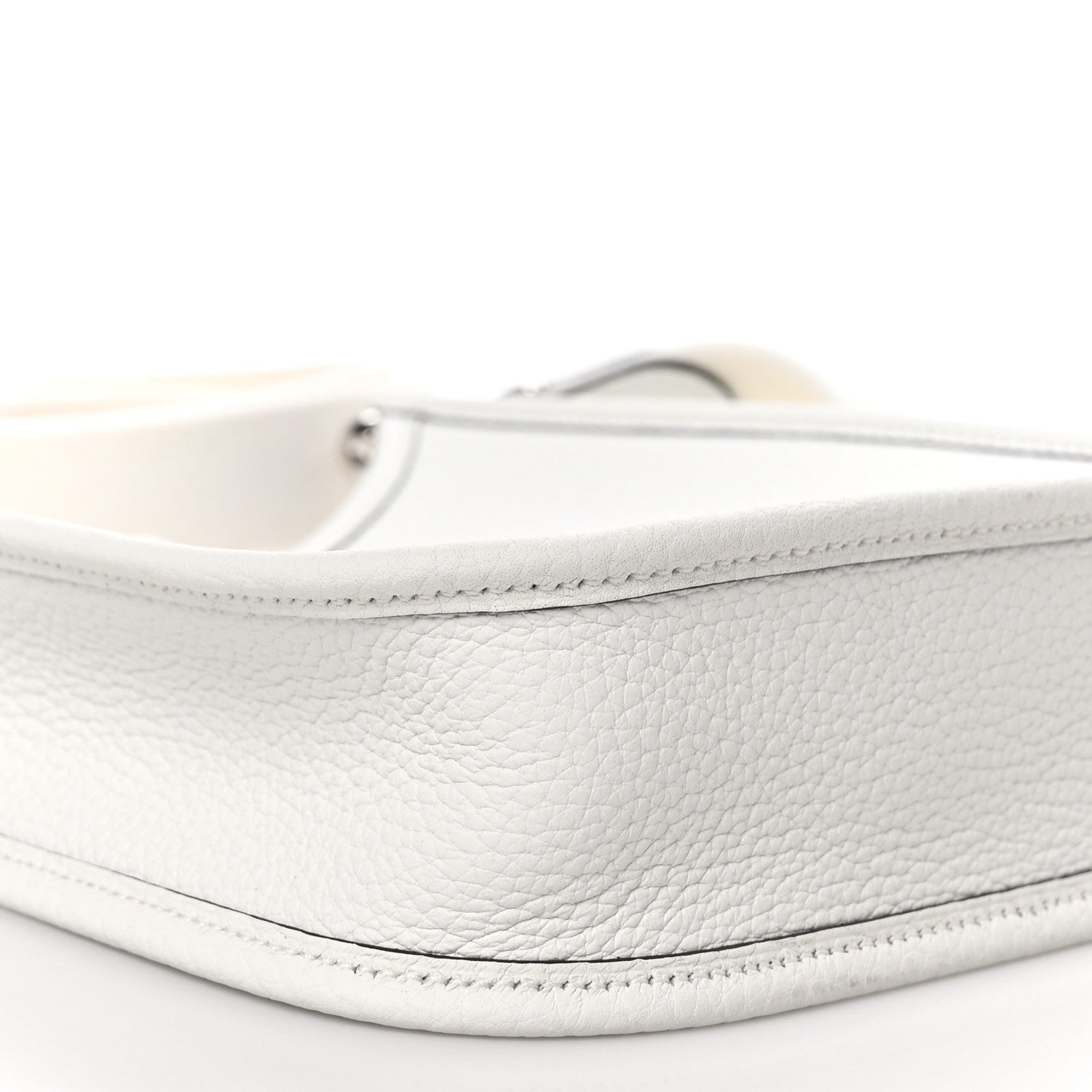 Hermes Taurillon Clemence Amazone Evelyne TPM New White 9 of 11