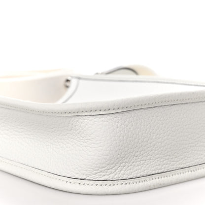 Hermes Taurillon Clemence Amazone Evelyne TPM New White 9 of 11