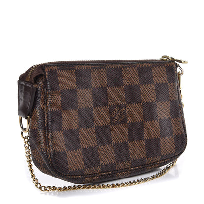 Louis Vuitton Damier Ebene Mini Pochette Accessories 3 of 7