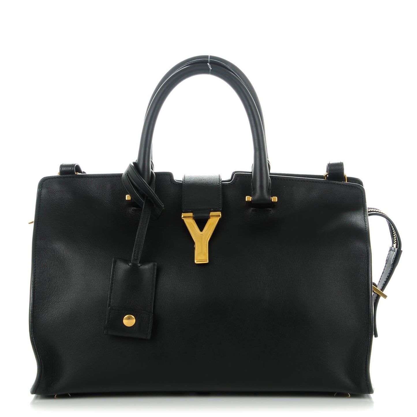 Calfskin Small Classic Y Cabas Black