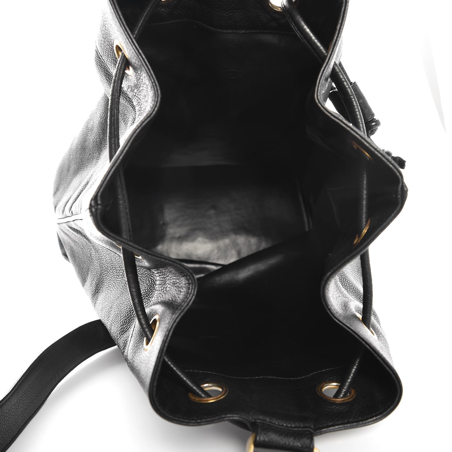 Chanel Caviar Sling Backpack Black 5 of 10